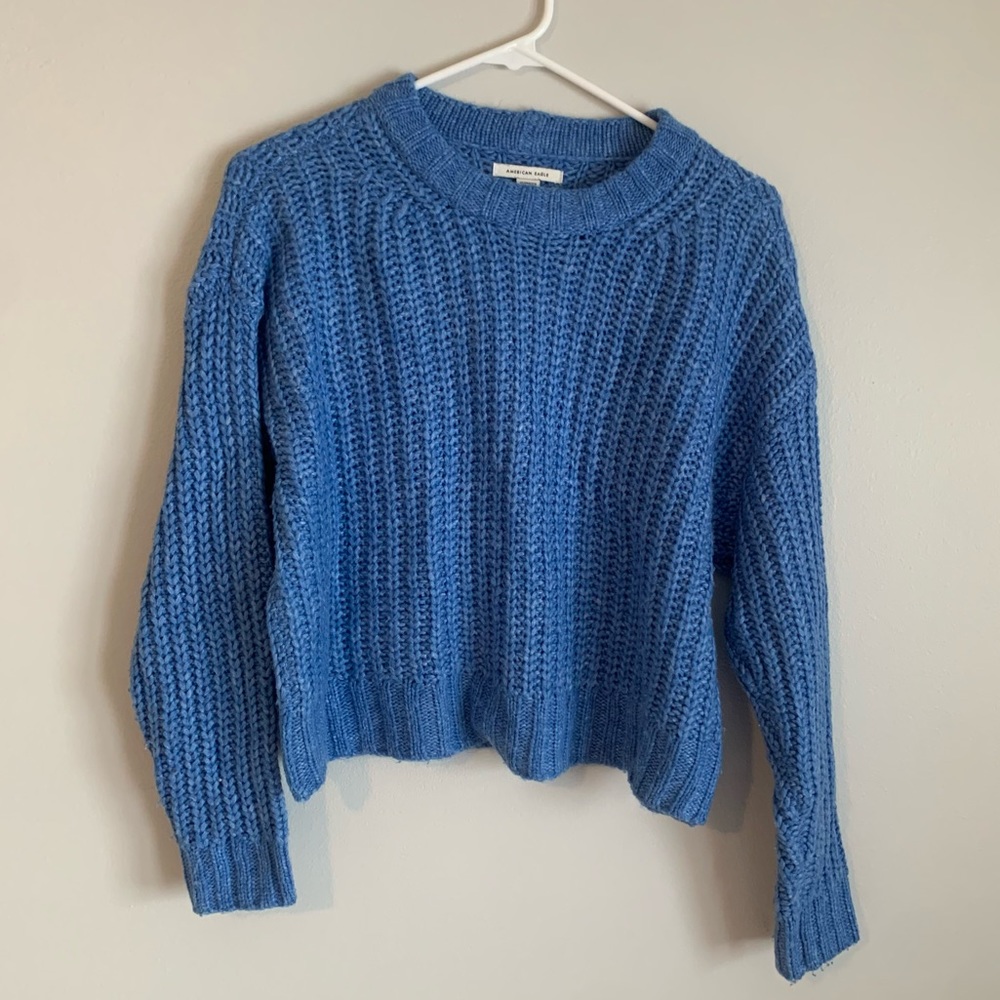 AMERICAN EAGLE Sweater (XS, Blue)